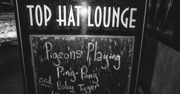 Pigeons Playing Ping Pong &#038; Baby Tyger at The Top Hat (Photo)