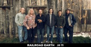 Event Details, Railroad Earth at The Wilma January 11, 2018