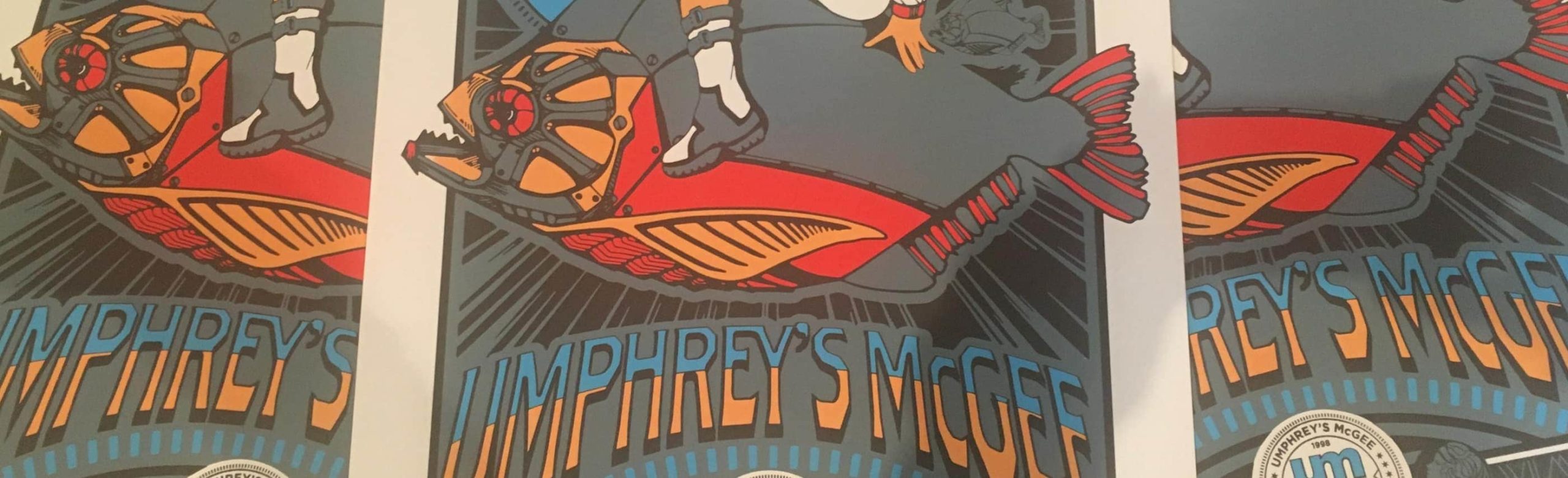 Custom Limited Edition Umphrey’s McGee Screenprint Image