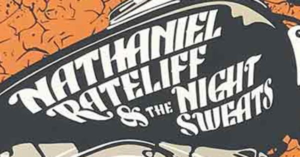 Custom Limited Edition Screenprint for Nathaniel Rateliff &#038; The Night Sweats