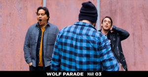 Wolf Parade at the top hat