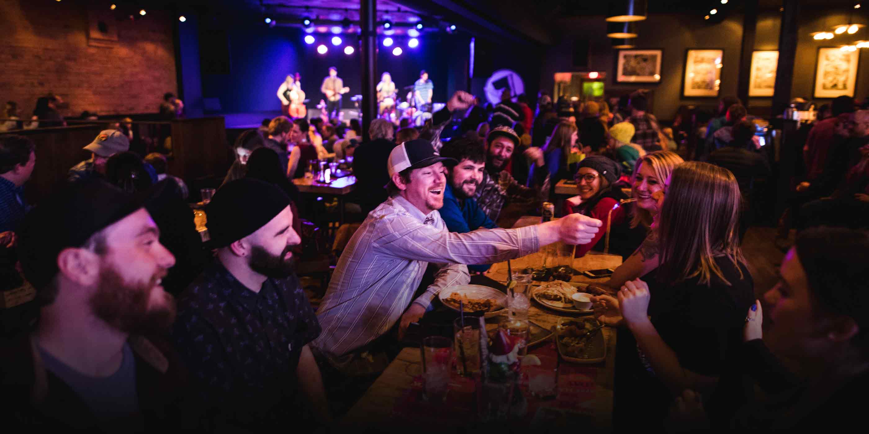Tunes and Taste is the Top Hat's music infused dinner theme nights