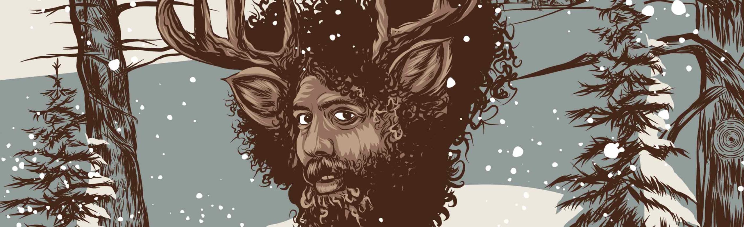 Custom Limited Edition Screenprint for Reggie Watts at the Wilma Image