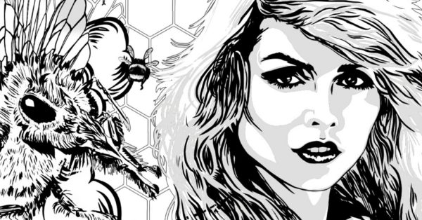 Things to Do: A Bee-autiful Blondie Coloring Page