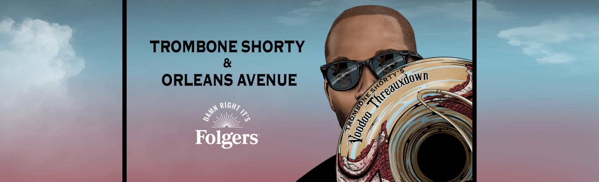 Trombone Shorty's Voodoo Threauxdown Logjam Presents