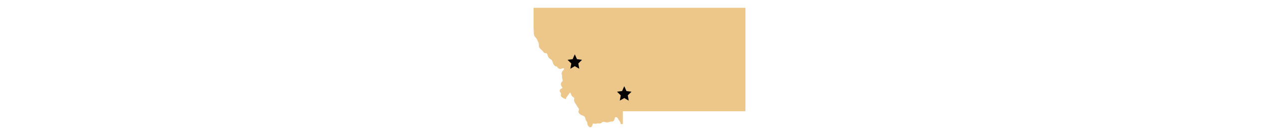 montana state outline
