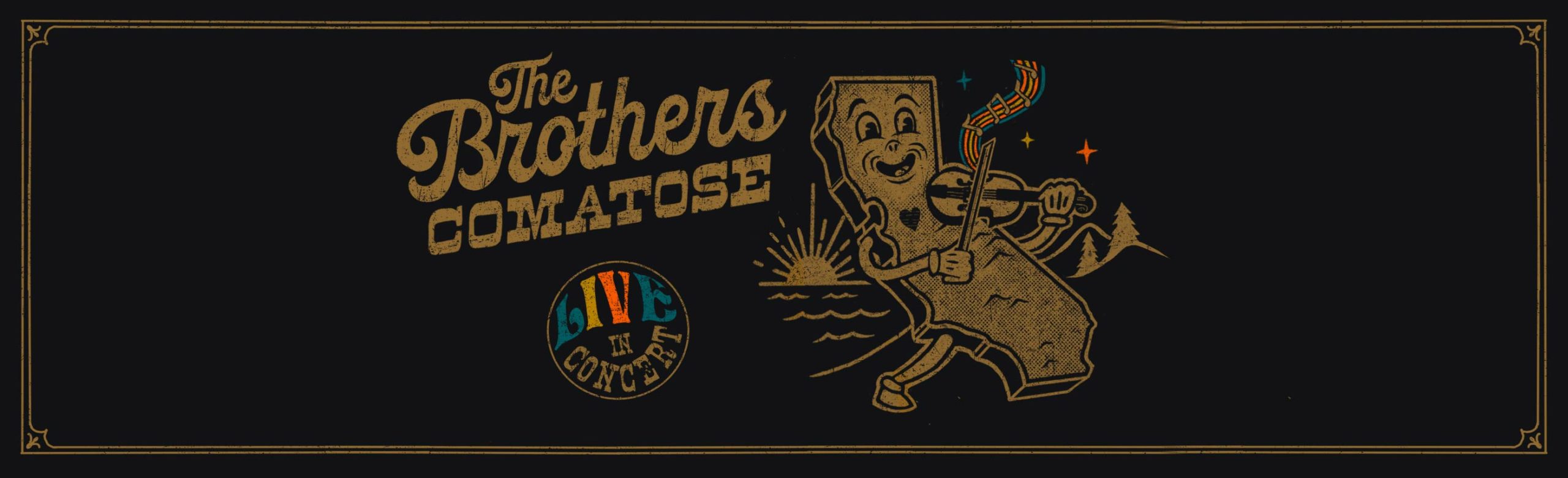 Brothers Comatose Tickets + Tour T-Shirt  AND An Autographed Vinyl EP of “Ink” Giveaway Image