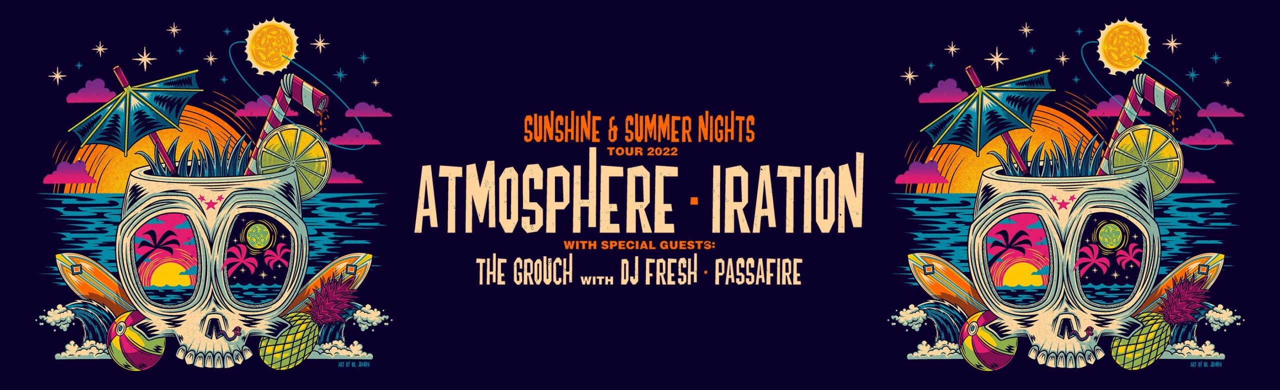 Atmosphere and Iration Announce Concert at KettleHouse Amphitheater with Grouch, DJ Fresh and Passafire Image