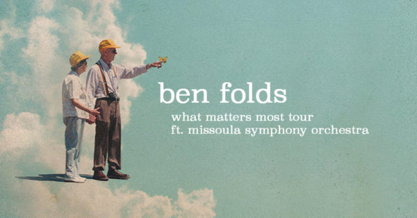 Ben Folds Announces Special Concert Featuring Missoula Symphony Orchestra at KettleHouse Amphitheater