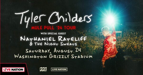 Tyler Childers Announces Concert at Washington-Grizzly Stadium with Nathaniel Rateliff &#038; the Night Sweats in 2024
