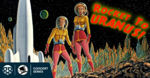 rocket to uranus at the top hat