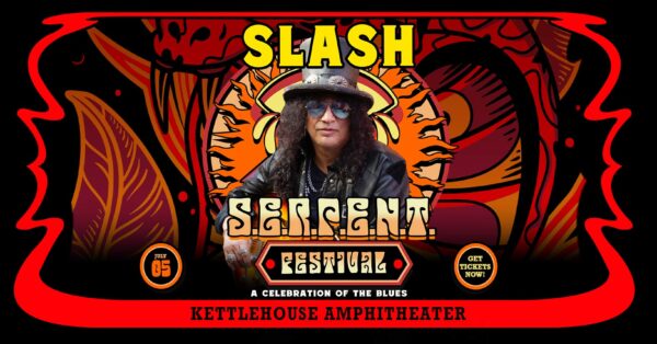 Slash Announces Concert at KettleHouse Amphitheater with Warren Haynes Band, Samantha Fish, and Eric Gales