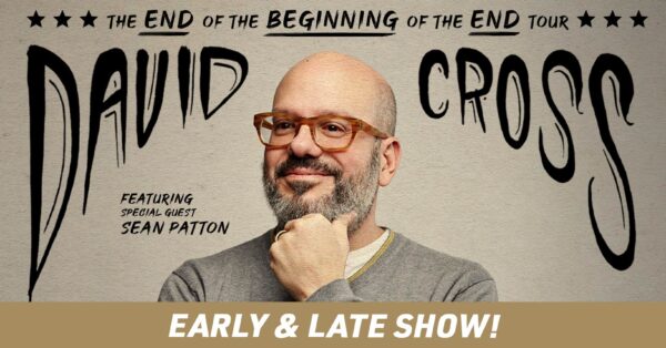 Comedian David Cross Announces Two Shows at The Wilma with Sean Patton