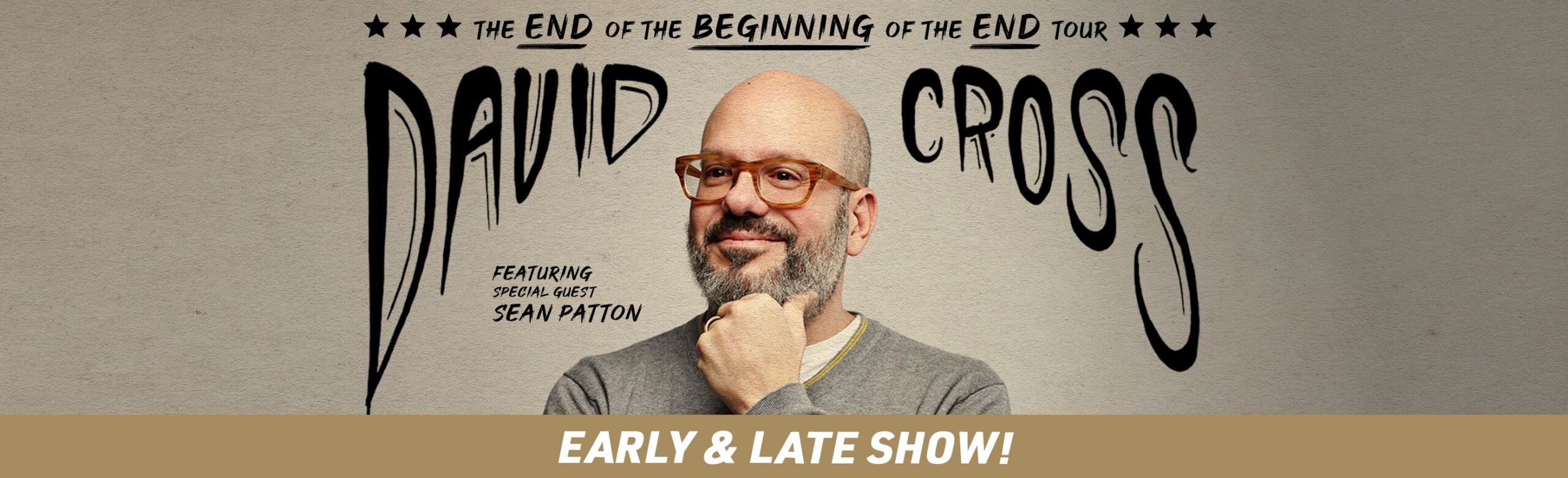 Comedian David Cross Announces Two Shows at The Wilma with Sean Patton Image