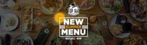 top hat's new summer menu