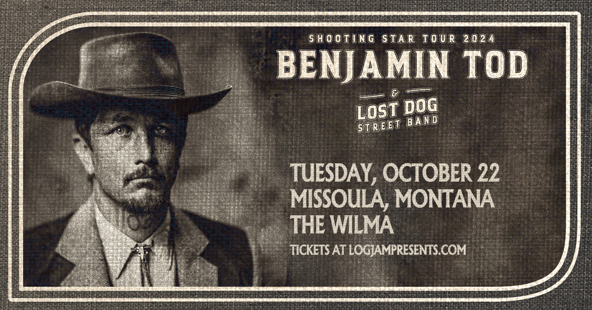Benjamin Tod & Lost Dog Street Band - Oct 22