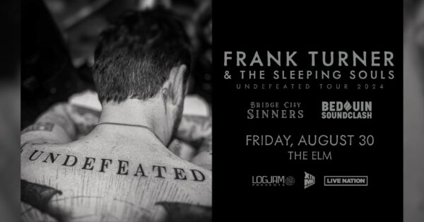 EVENT INFO: Frank Turner &#038; The Sleeping Souls at The ELM 2024