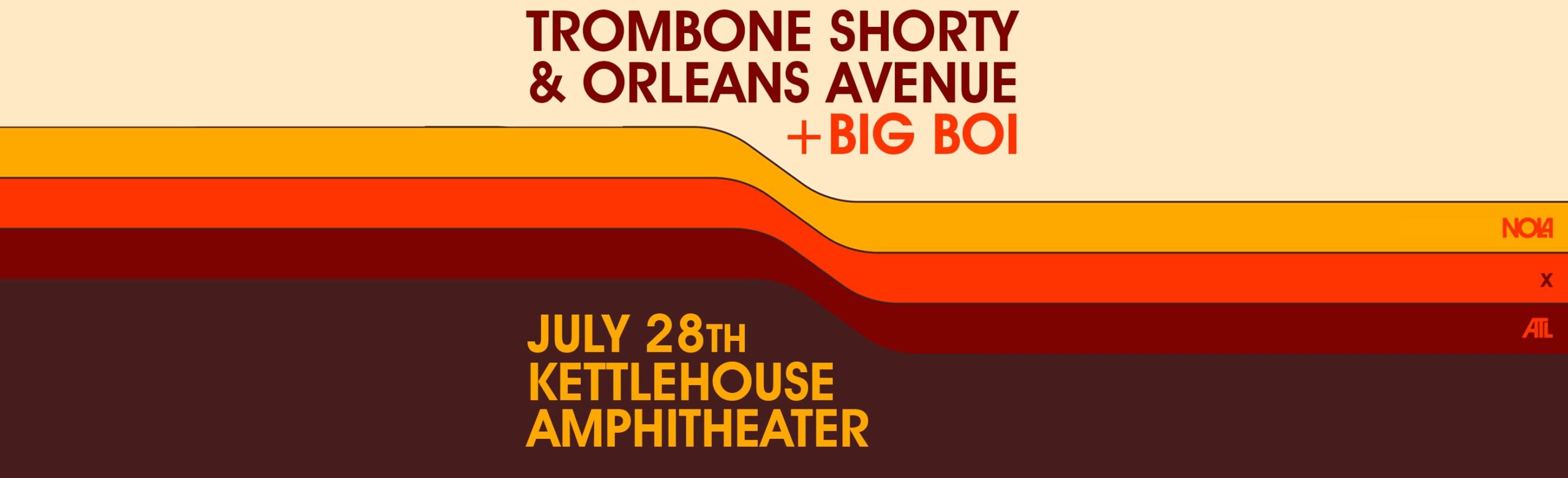 EVENT INFO: Trombone Shorty & Orleans Avenue with Big Boi at KettleHouse Amphitheater 2024 Image