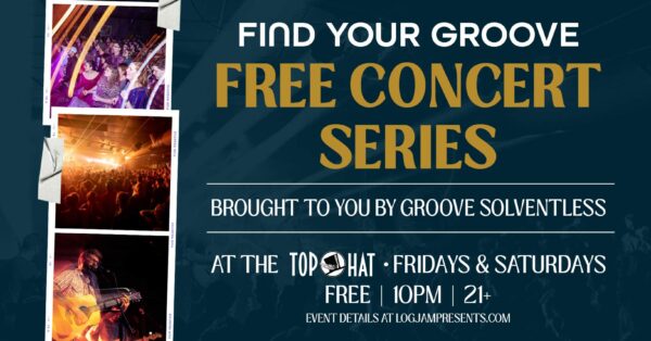 The FREE Groove Concert Series Returns to the Top Hat in Fall 2024