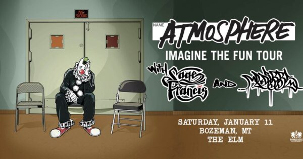 Atmosphere Announces “Imagine The Fun Tour” Date at The ELM with Sage Francis &#038; Mr. Dibbs