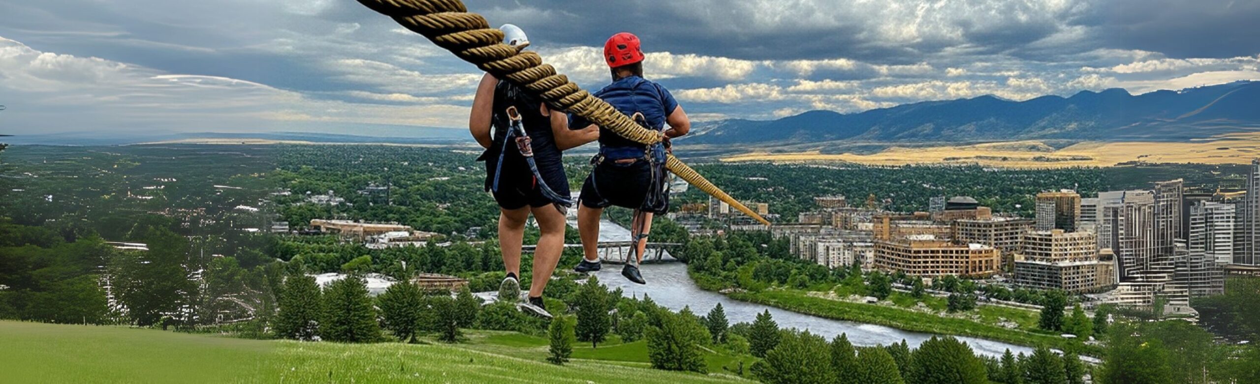 Logjam Plans Record-Breaking Zipline from Mt. Sentinel ‘M’ to The Wilma Rooftop Image