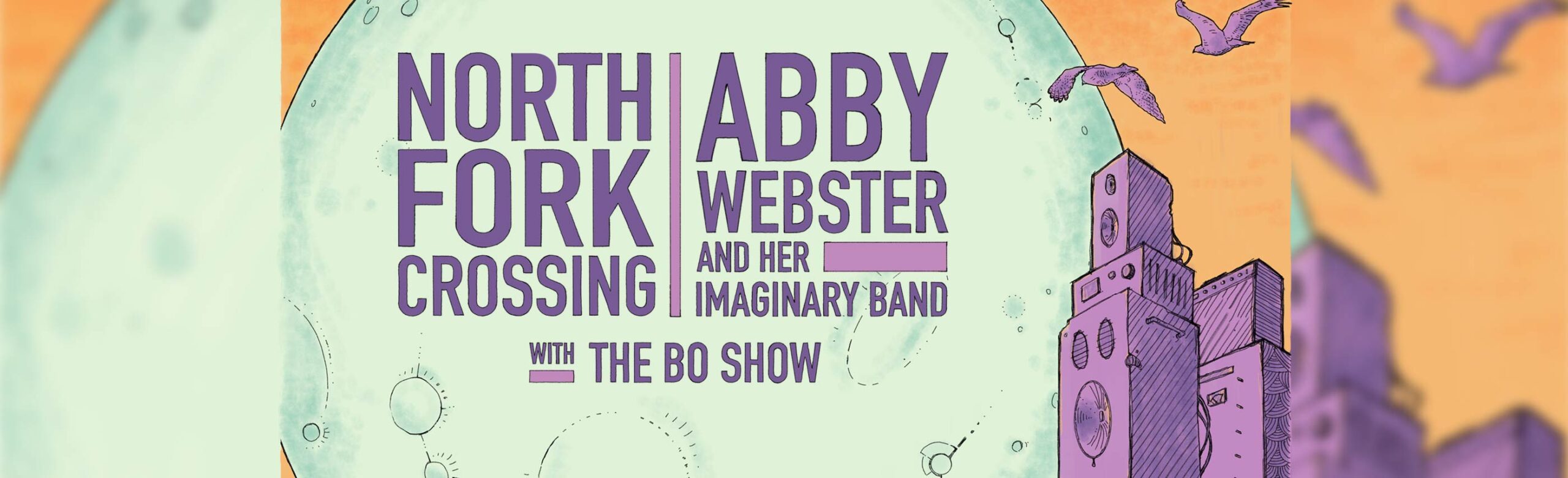 EVENT INFO: Abby Webster and Her Imaginary Band + North Fork Crossing at The ELM 2025 Image