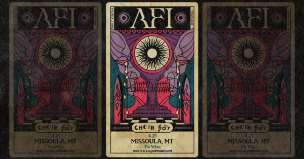 AFI to Headline Missoula Concert at The Wilma with Special Guests Choir Boy