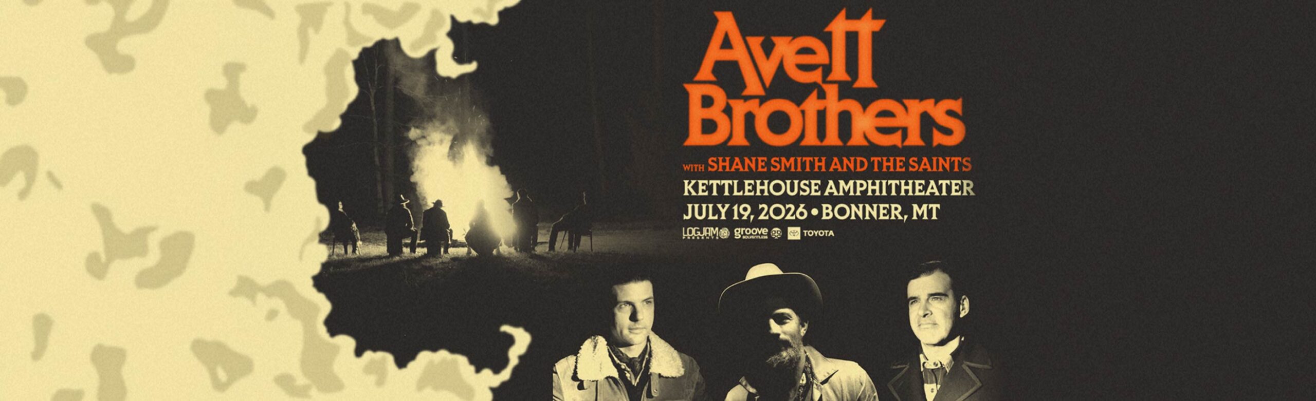 Avett Brothers Announce Concert at KettleHouse Amphitheater with Shane Smith and the Saints Image