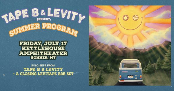 Tape B & Levity Present Summer Program at KettleHouse Amphitheater