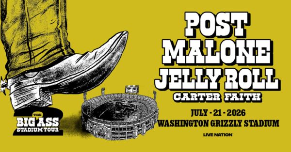 Post Malone, Jelly Roll & Carter Faith Bring Big Ass Stadium Tour Part 2 to Missoula’s Washington-Grizzly Stadium