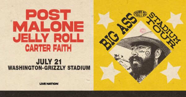 Post Malone, Jelly Roll & Carter Faith Bring Big Ass Stadium Tour Part 2 to Missoula’s Washington-Grizzly Stadium