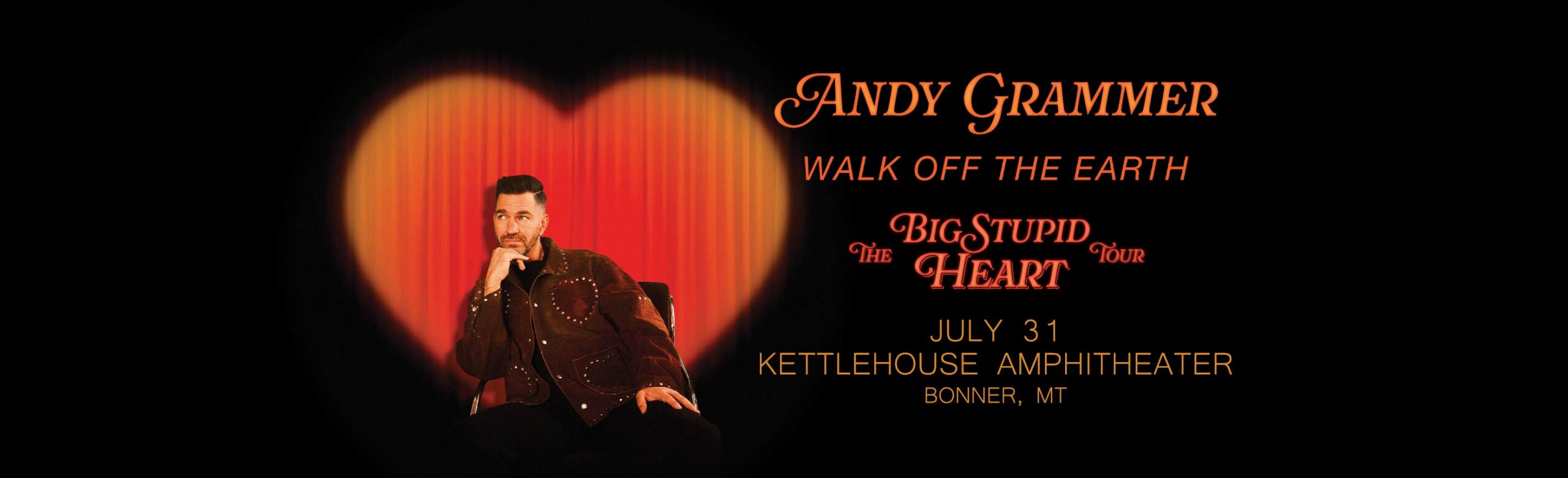 Andy Grammer Returns to KettleHouse Amphitheater with Walk Off The Earth in 2026 Image