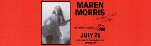 Maren Morris at KettleHouse Amphitheater