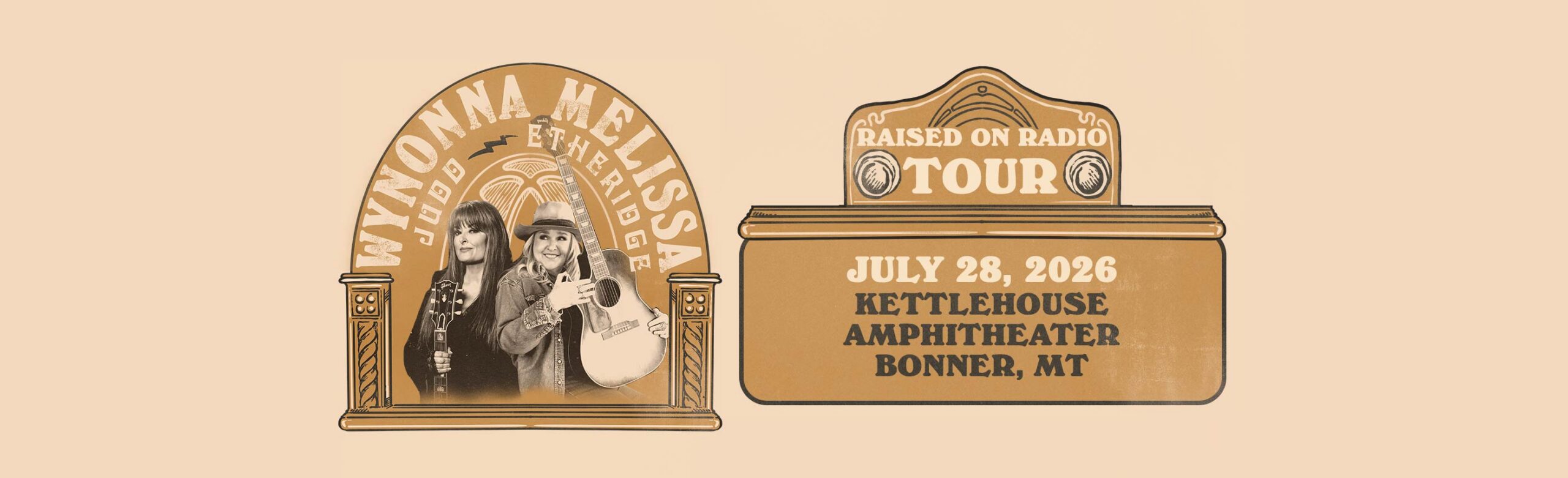 Wynonna Judd & Melissa Etheridge Bring Raised on Radio Tour to KettleHouse Amphitheater Image