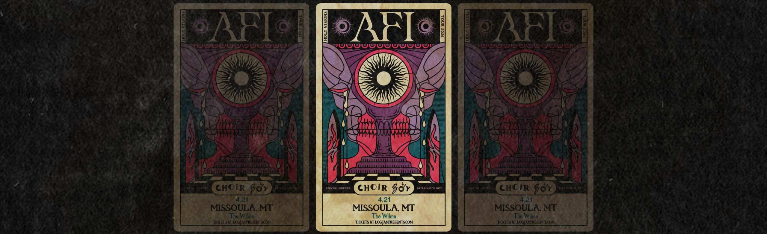 EVENT INFO: AFI at The Wilma 2026 Image