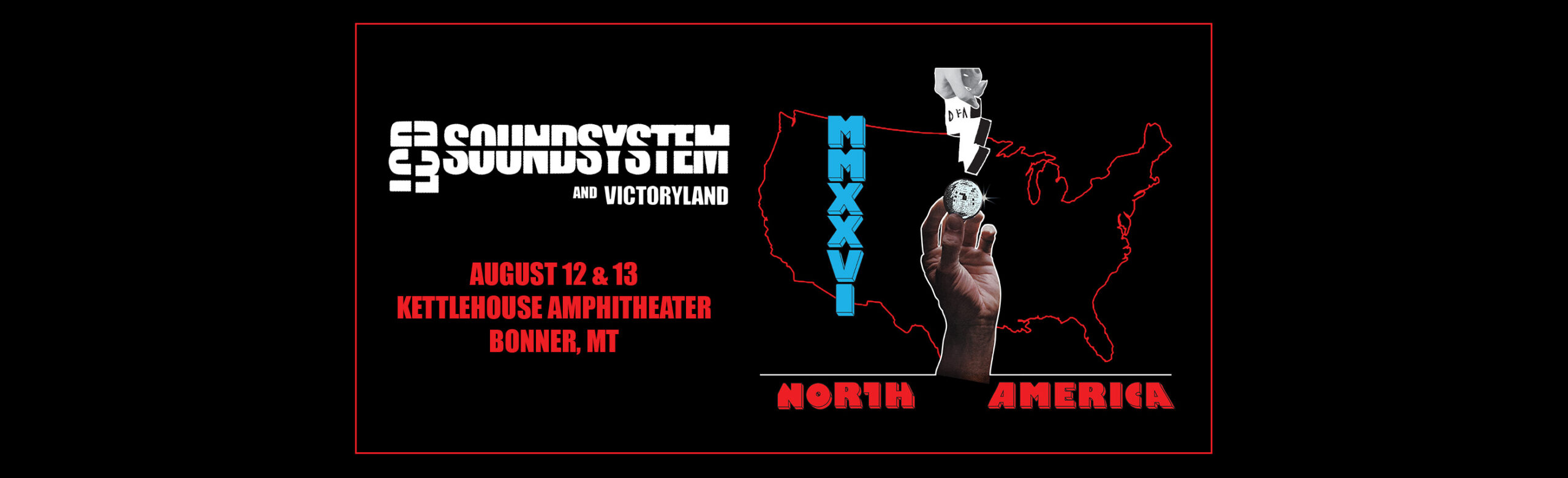 LCD Soundsystem Announces Two Shows at KettleHouse Amphitheater with Victoryland Image