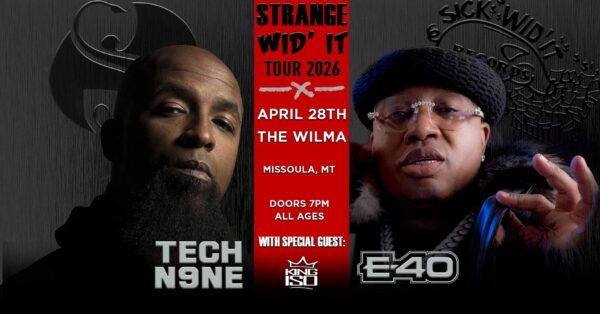 EVENT INFO: Tech N9ne & E-40 at The Wilma 2026