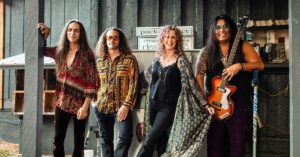 paper flowers at the elm