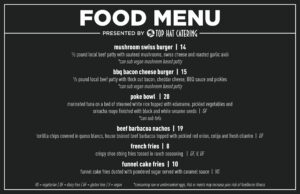 top hat catering kettlehouse amp menu 2026