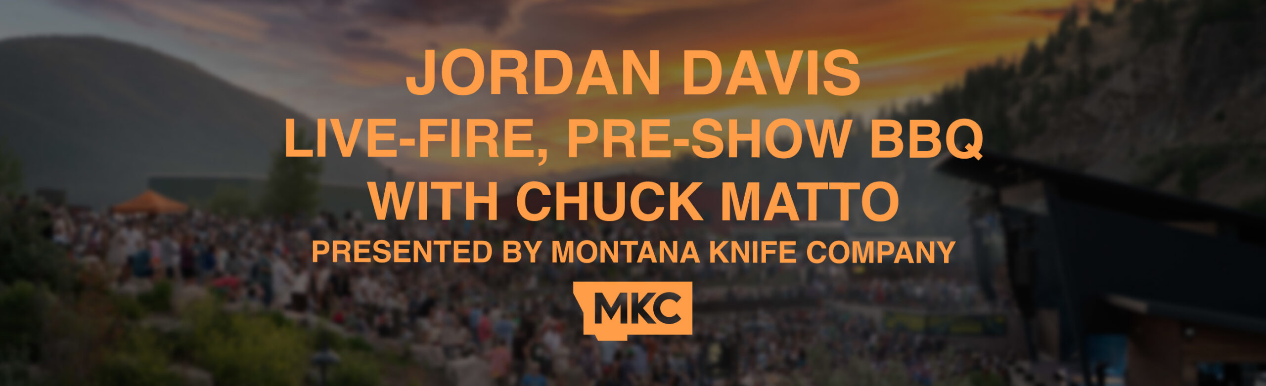 MKC Chuck Matto Live Fire Pre-Show BBQ
