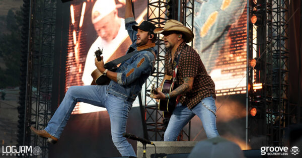 Luke Bryan & Jason Aldean at Washington-Grizzly Stadium at the University of Montana (Photo Gallery)