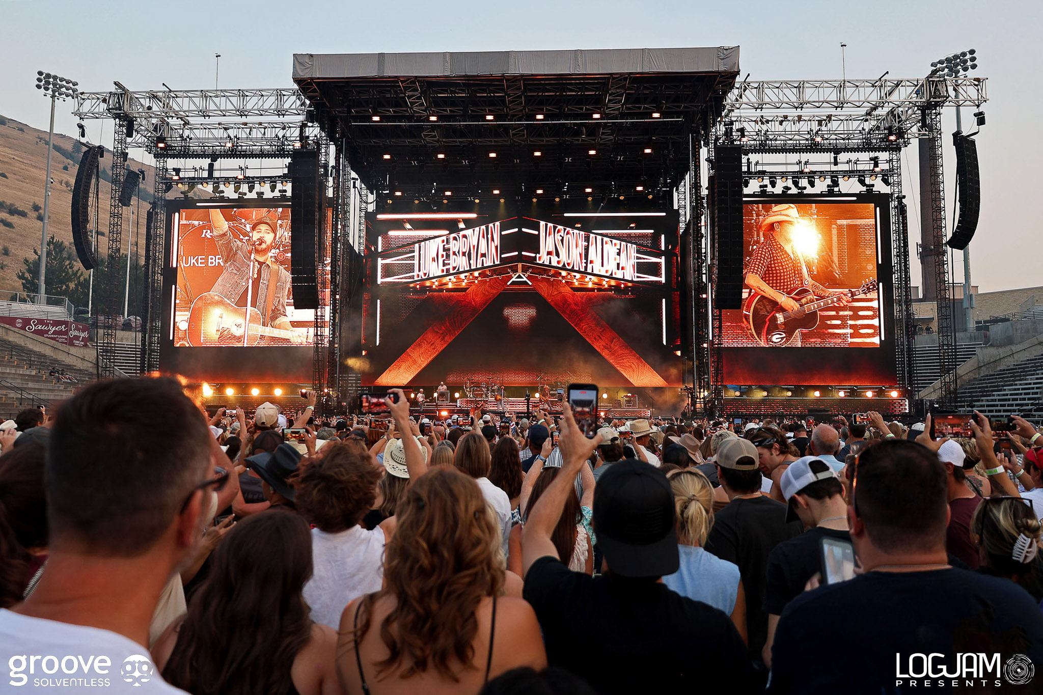 Luke Bryan and Jason Aldean - Tangvald Photography-34