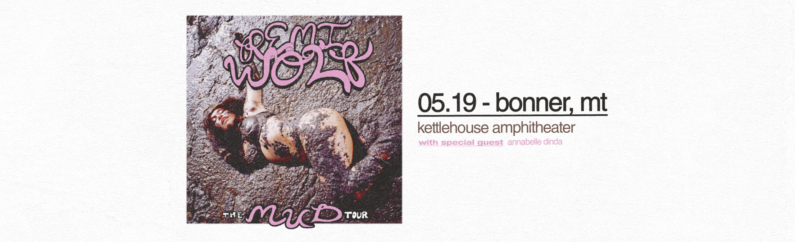 Remi Wolf Announces The Mud Tour at KettleHouse Amphitheater in 2027 with Annabelle Dinda Image